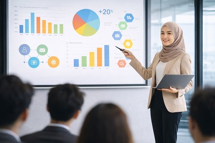 Tips Mendesain Slide Presentasi Profesional yang Tidak Membosankan